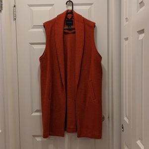 Cynthia Rowley Boiled Wool Vest Size 1X